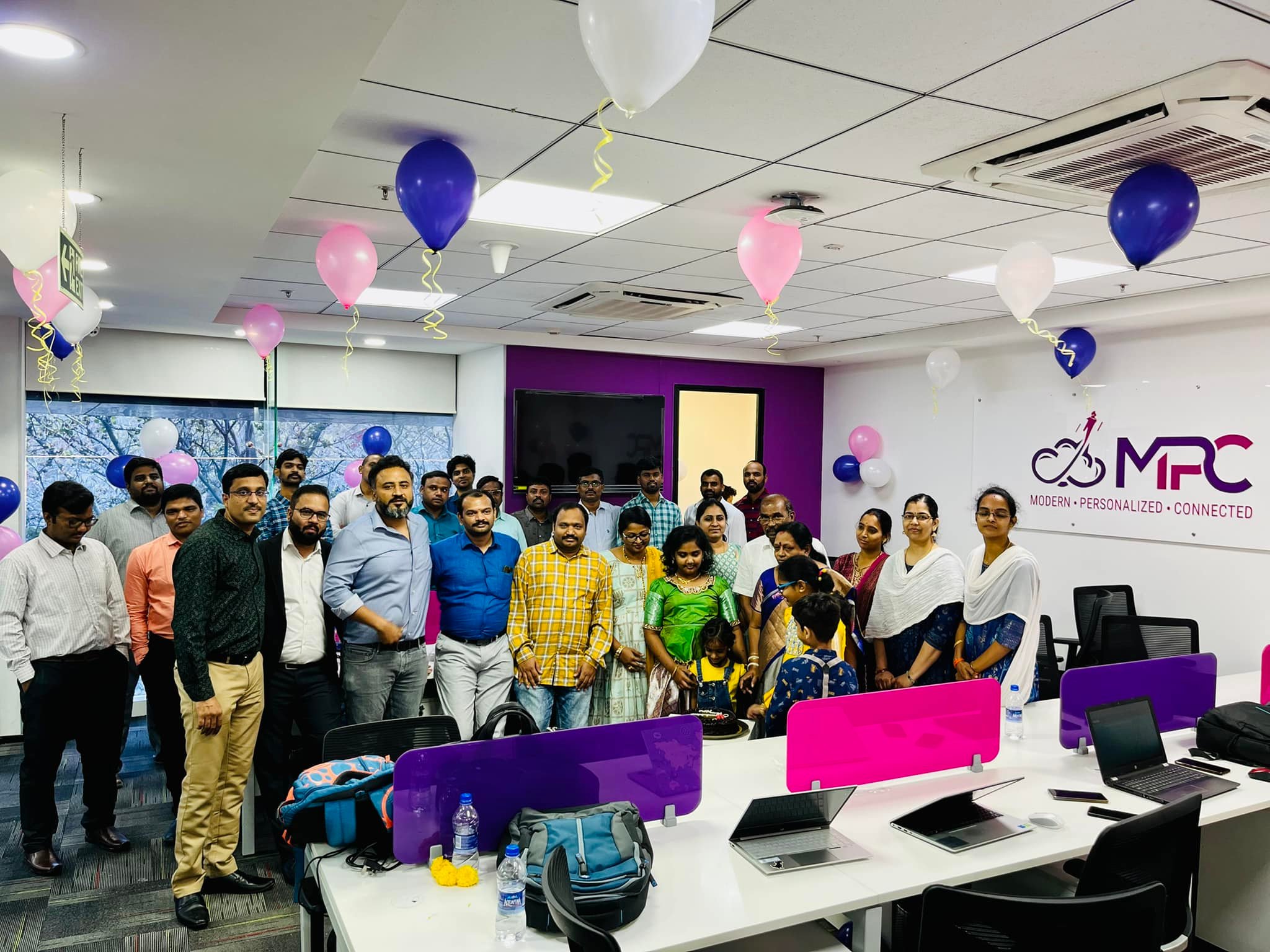 Turning Dreams into Reality: Celebrating  Vision and Bravery Behind Your Office with MPC Cloud Consulting - IT Consultants in India