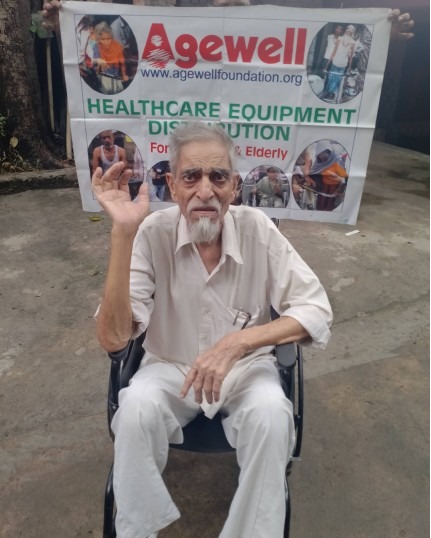 "Bringing Hope on Wheels: Agewell Foundation Supports Destitute Elderly with Wheelchairs" - Social Service Organizations in India