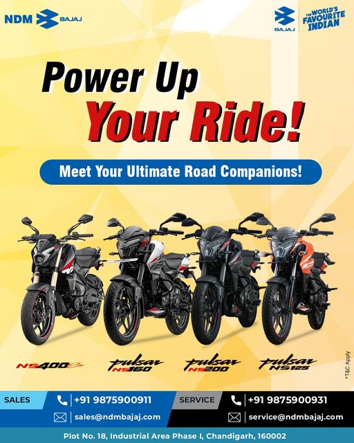 NDM Bajaj: Your Trusted Destination for Bajaj Motorcycles and Services" - Two Wheeler Dealers in India