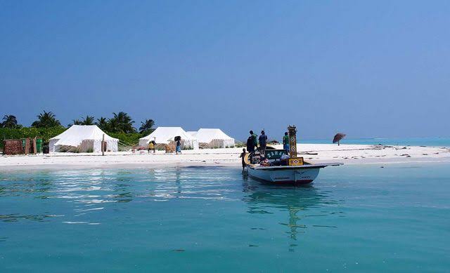 Thinnakara Island Tent Resort, the best 4- Star resorts in Lakshadweep - Travel Agents in India