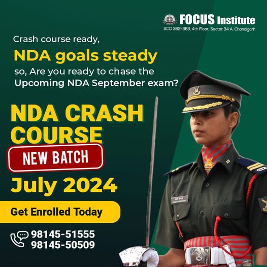 Step into a Brighter Future with Focus Institute - NDA, NEET, IIT-JEE Courses - Coaching Institutes in India