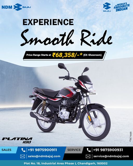 NDM Bajaj: Your Trusted Destination for Bajaj Motorcycles and Services" - Two Wheeler Dealers in India