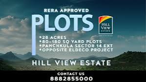 Aravalli Hill View |  Land for sale in Panchkula in Gated Society| Best Properties in Tricity - Real Estate Agents in India