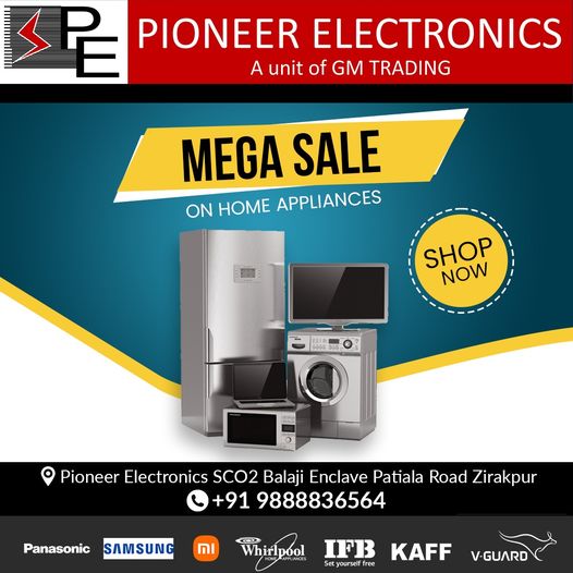 "Pioneer Electronics: Your Trusted Source for Quality Electronics" - Refrigerator Stores & Dealers in India