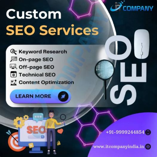 "Elevate Your Online Presence with IT Company India’s Custom SEO Solutions - IT Consultants in India