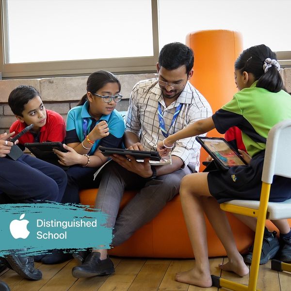 Shiv Nadar School, Faridabad: Recognized as an Apple Distinguished School for Innovation in Education" - Schools in India