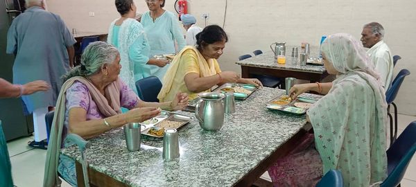 "Heartfelt Thanks to Rakesh Goyal Ji for Sponsoring Lunch at Sai Birdh Ashram" - Social Service Organizations in India