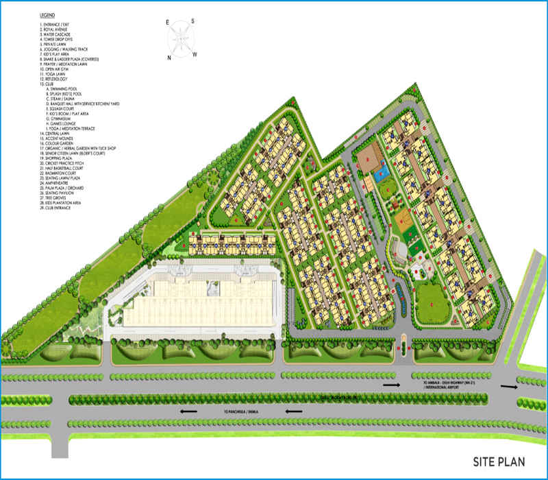 Sushma Belleza Zirakpur , 3 and 4 bhk Luxury Flats for Sale in Zirakpur