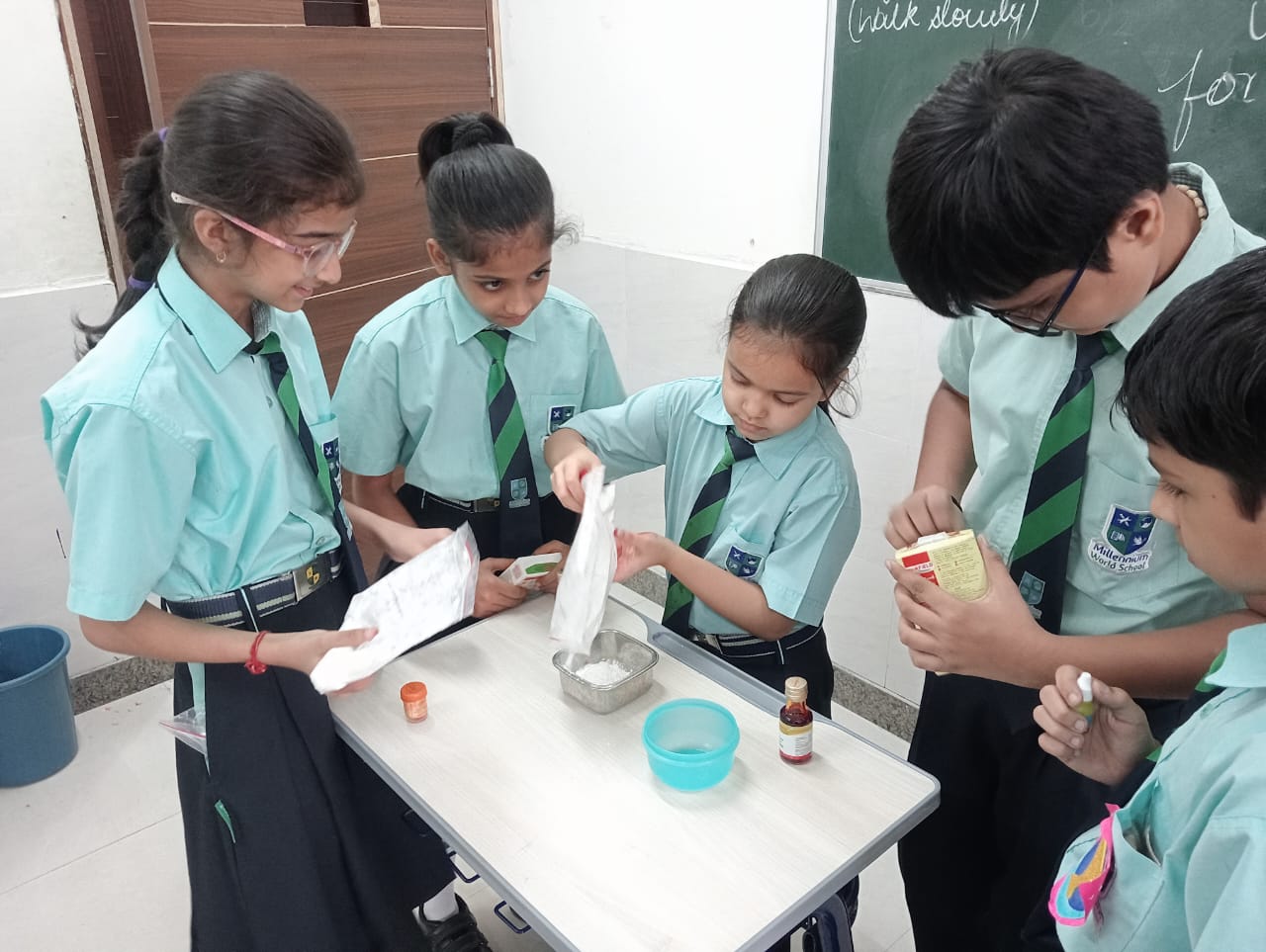 Dive into Discovery: Science Week 2024 at Millennium World School" - Schools in India