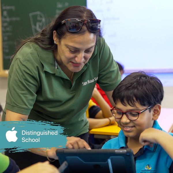 Shiv Nadar School, Faridabad: Recognized as an Apple Distinguished School for Innovation in Education" - Schools in India