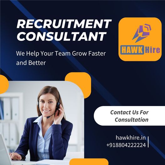 Expert Recruitment Services by Hawkhire HR Consultants: Your Partner for Talent Acquisition in Delhi NCR" - Jobs in India