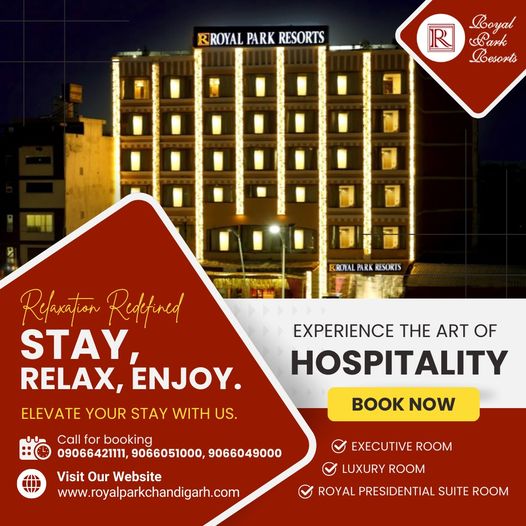 Experience Luxury at Royal Park Resort: The Best Resort in Chandigarh and Zirakpur - Restaurant Deals in India