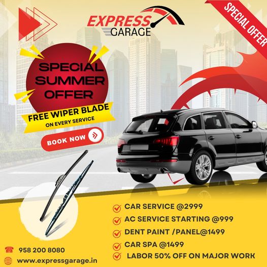 "Express Garage: Fast and Reliable Vehicle Services! - Passenger Vehicle Repair & Services in India