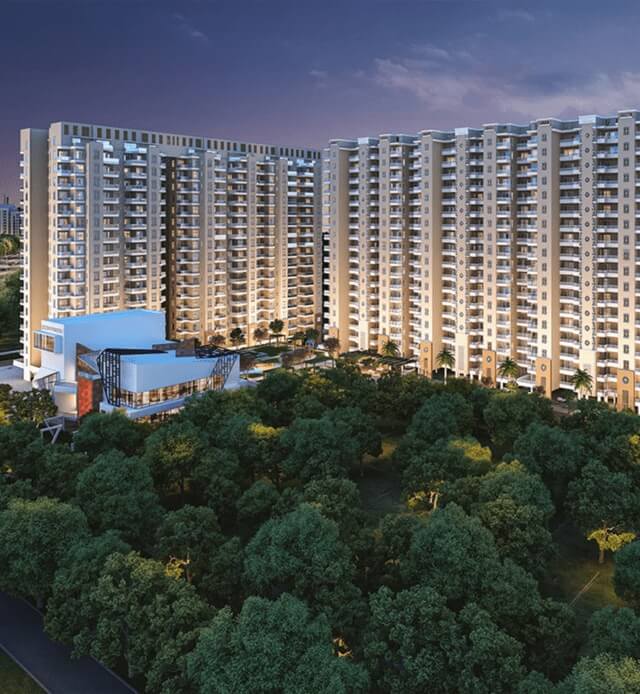 Escon Primera 2, 3 & 3+1 BHK apartments on Aerocity Road, Mohali