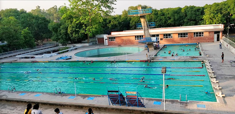 PU Swimming Pool Sector 14 Chandigarh - Swimming Classes in India