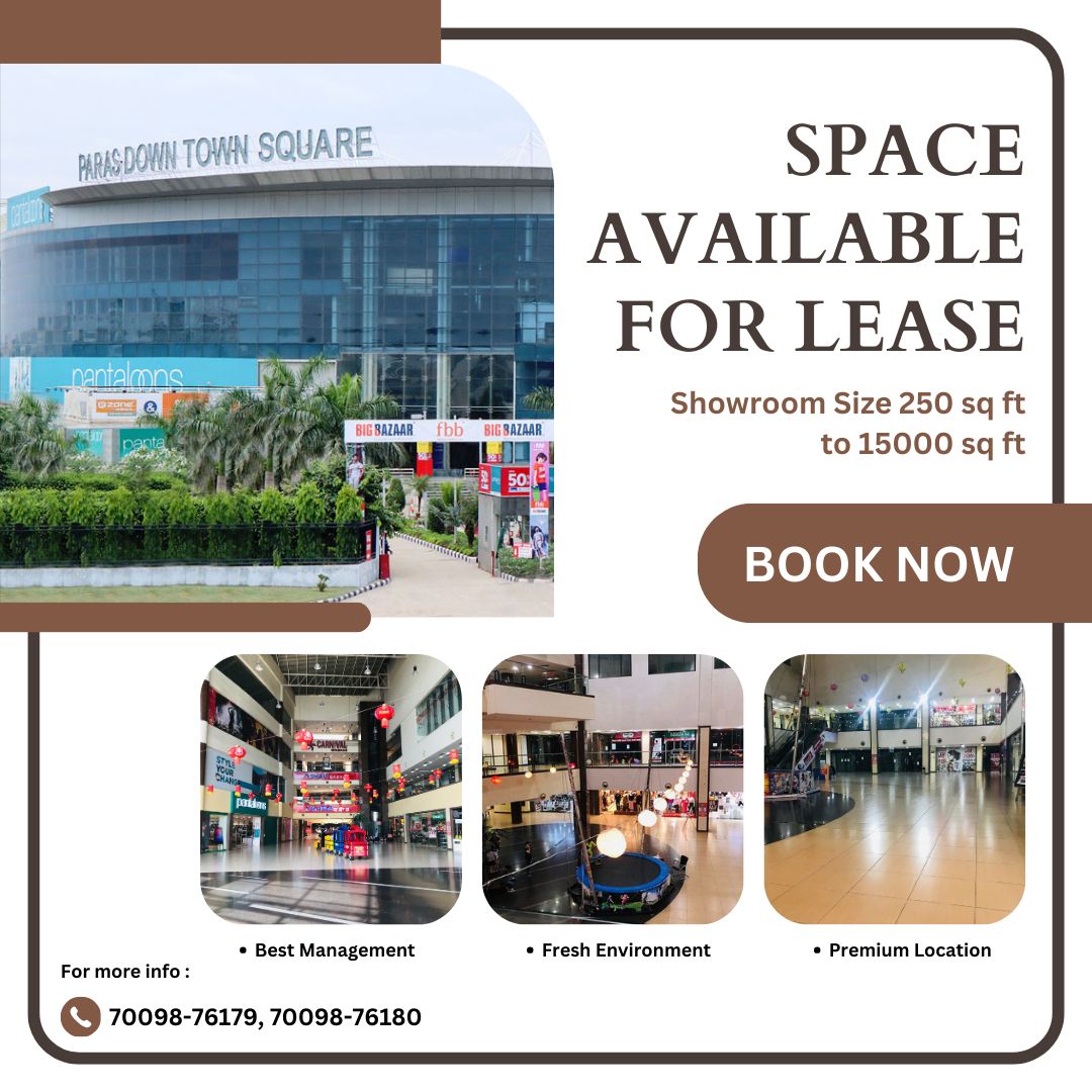 Showroom space available - Commercial Shops in India