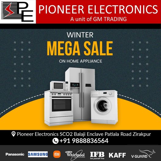 "Pioneer Electronics: Your Trusted Source for Quality Electronics" - Refrigerator Stores & Dealers in India