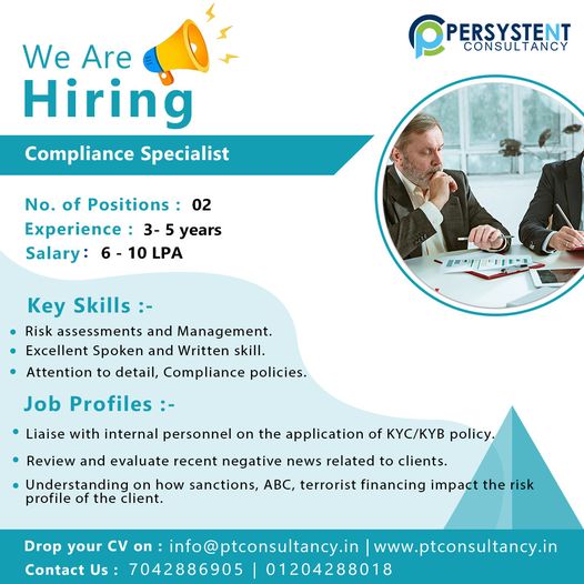 "Exciting Career Opportunities with Persystent Consultancy Services" - IT Consultants in India