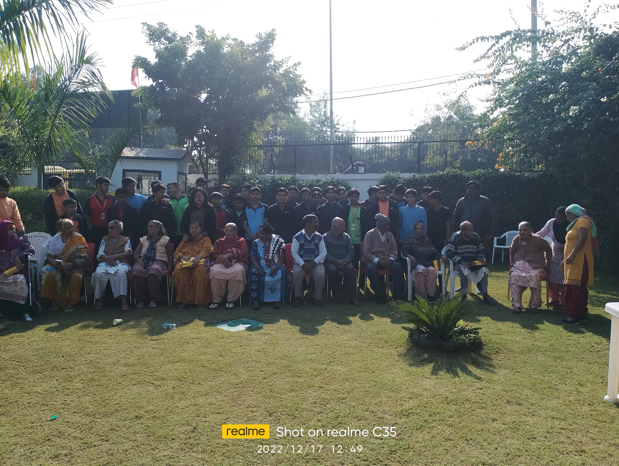 "Sharing Wisdom and Joy: A Heartfelt Interaction with Shri Ram College Students" - Social Service Organizations in India