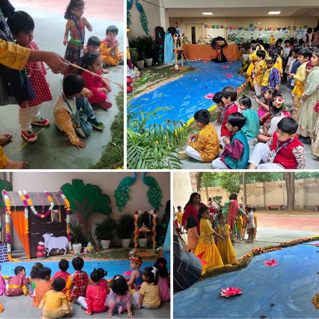 Nursery’s Delightful Janmashtami Event: A Festival of Creativity and Inclusion" - Schools in India