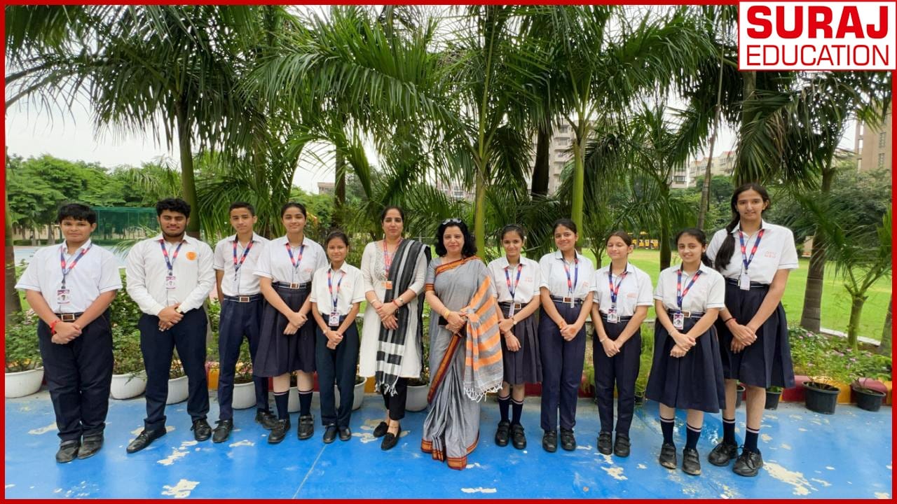 Suraj School Sector 56 Students Gain Insights from ISRO at Nehru Planetarium - Schools in India