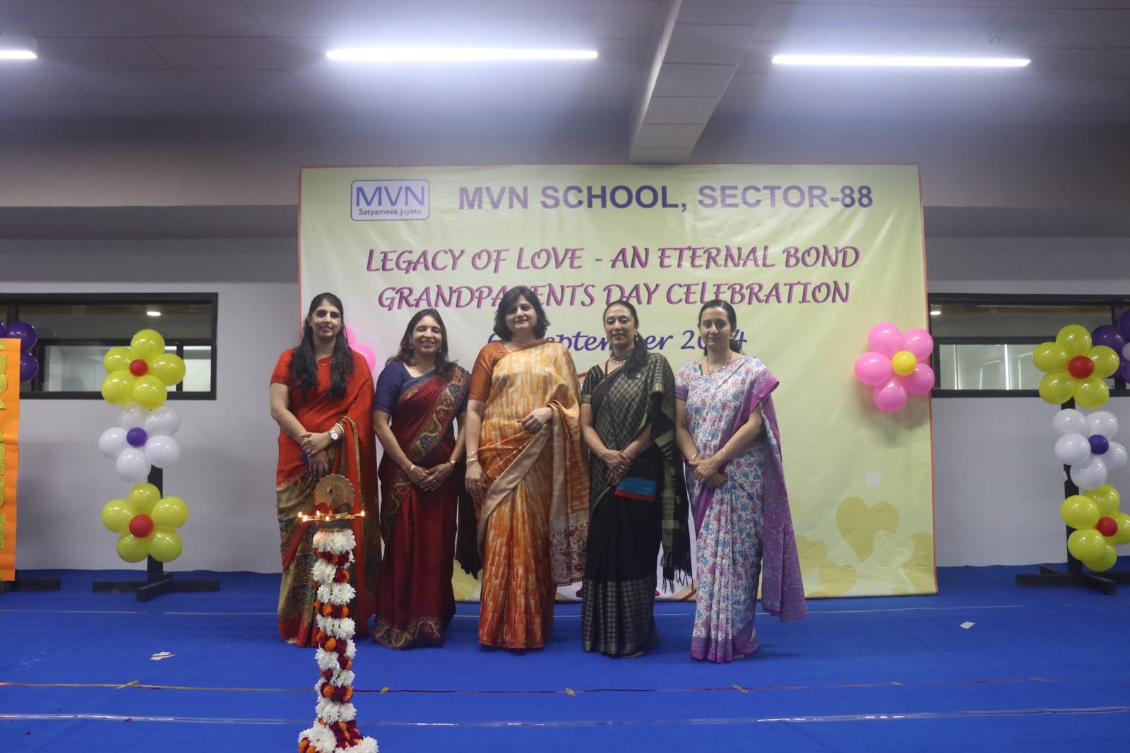 "Celebrating Timeless Bonds: MVN Kindergarten's Heartwarming Grandparents' Day" - Education in Faridabad