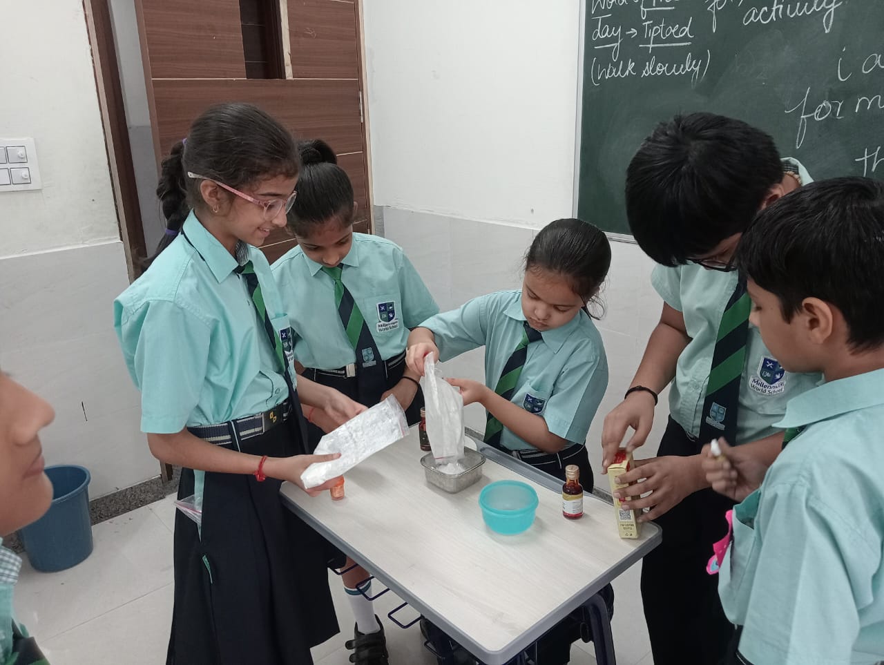 Dive into Discovery: Science Week 2024 at Millennium World School" - Schools in India