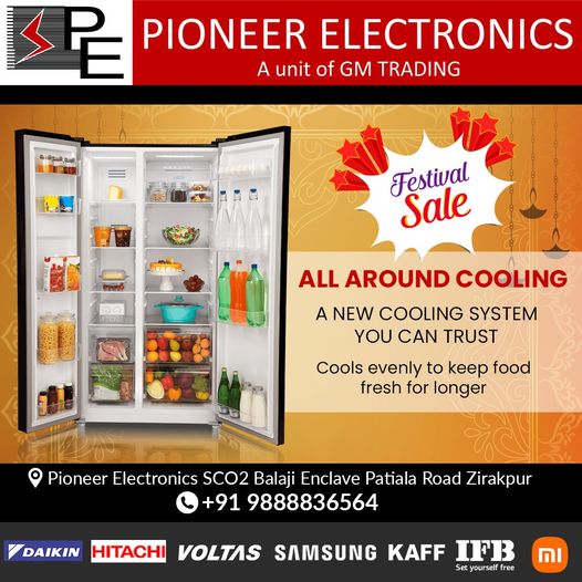 "Pioneer Electronics: Your Trusted Source for Quality Electronics" - Refrigerator Stores & Dealers in India