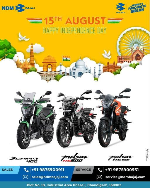 NDM Bajaj: Your Trusted Destination for Bajaj Motorcycles and Services" - Two Wheeler Dealers in India