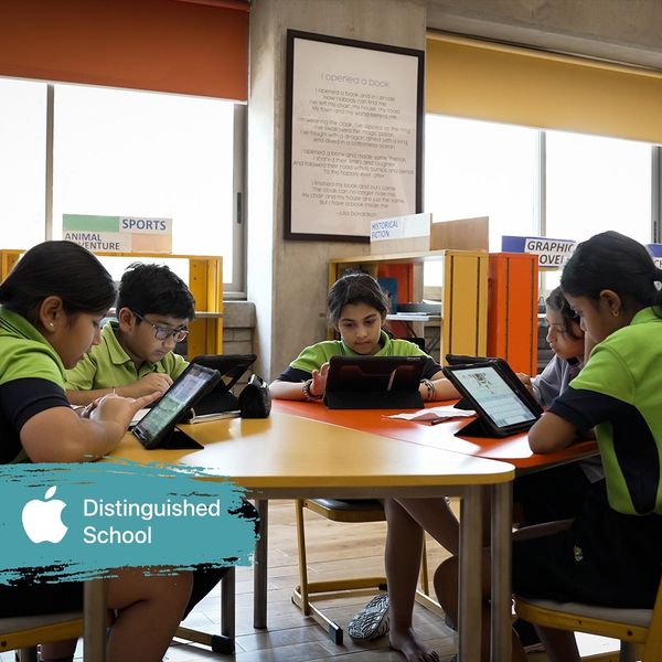 Shiv Nadar School, Faridabad: Recognized as an Apple Distinguished School for Innovation in Education" - Schools in India