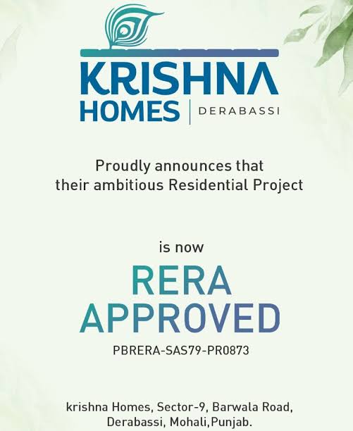 Krishna Homes Dera Bassi, Residential plots near Chandigarh - Real Estate Agents in Chandigarh