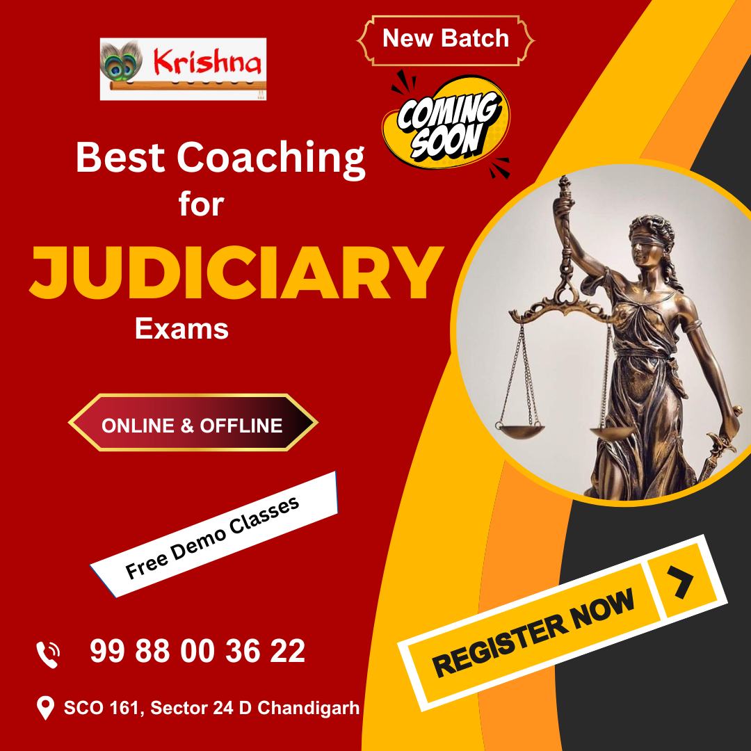 Krishna Judiciary Coaching: Where Expert Guidance Leads to Success" - Coaching Institutes in India